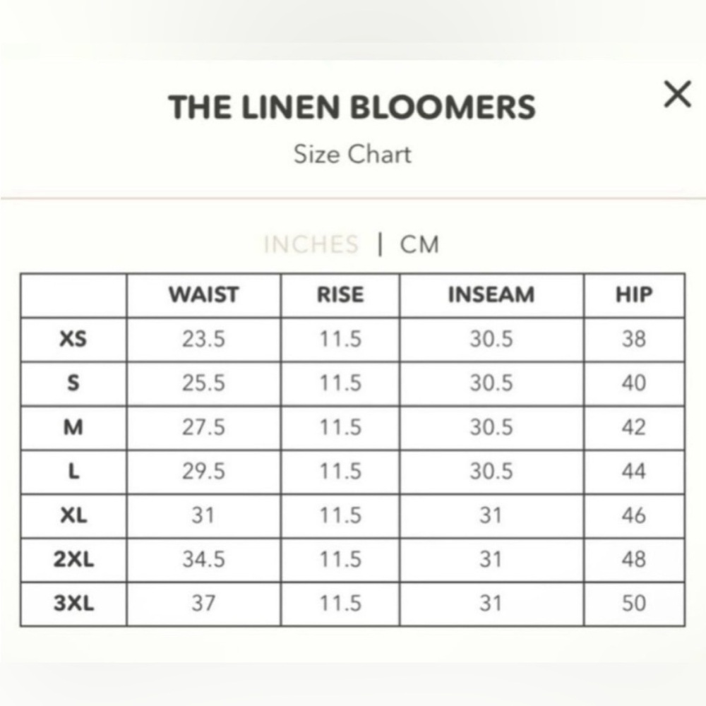 Uncle studios linen bloomers - Picture 5 of 6